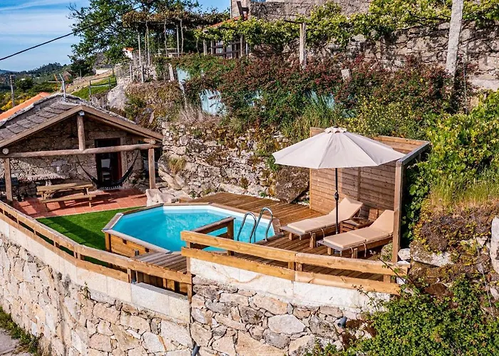 Chale Dos Penedos, Sossego E Piscina Privada